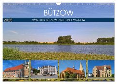 Bützow - Zwischen Bützower See und Warnow (Wandkalender 2025 DIN A3 quer), CALVENDO Monatskalender