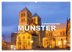 Lebenswertes Münster (Wandkalender 2025 DIN A2 quer), CALVENDO Monatskalender