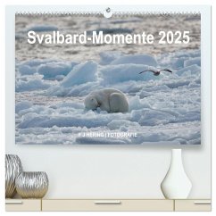 Svalbard-Momente (hochwertiger Premium Wandkalender 2025 DIN A2 quer), Kunstdruck in Hochglanz - Calvendo;Franz Josef Hering, Dr.