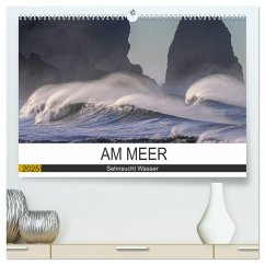 Am Meer. Sehnsucht Wasser (hochwertiger Premium Wandkalender 2025 DIN A2 quer), Kunstdruck in Hochglanz - Calvendo;Hurley, Rose