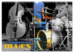 Klangbilder des Blues (Wandkalender 2025 DIN A3 quer), CALVENDO Monatskalender - Calvendo;Bleicher, Renate