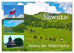 Slowakei - Abseits der Hohen Tatra (Wandkalender 2025 DIN A4 quer), CALVENDO Monatskalender