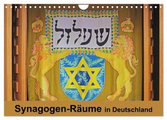 Synagogen-Räume in Deutschland (Wandkalender 2025 DIN A4 quer), CALVENDO Monatskalender - Calvendo;Vorndran, Hans-Georg