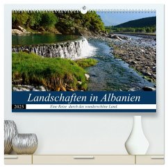 Landschaften in Albanien (hochwertiger Premium Wandkalender 2025 DIN A2 quer), Kunstdruck in Hochglanz
