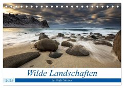 Wilde Landschaften (Tischkalender 2025 DIN A5 quer), CALVENDO Monatskalender - Calvendo;Stoiber, Woife