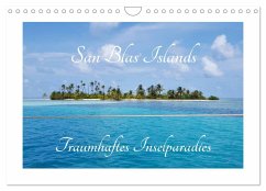 San Blas Islands - Traumhaftes Inselparadies (Wandkalender 2025 DIN A4 quer), CALVENDO Monatskalender