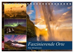 Faszinierende Orte (Tischkalender 2025 DIN A5 quer), CALVENDO Monatskalender - Calvendo;Breidenstein, Timo