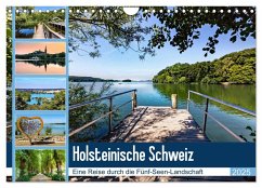 Holsteinische Schweiz - Fünf-Seen-Landschaft (Wandkalender 2025 DIN A4 quer), CALVENDO Monatskalender - Calvendo;Dreegmeyer, Andrea