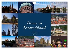 Dome in Deutschland (Wandkalender 2025 DIN A4 quer), CALVENDO Monatskalender - Calvendo;boeTtchEr, U