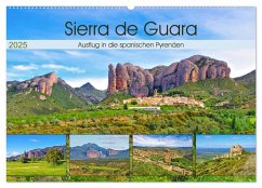 Sierra de Guara - Ausflug in die spanischen Pyrenäen (Wandkalender 2025 DIN A2 quer), CALVENDO Monatskalender - Calvendo;LianeM