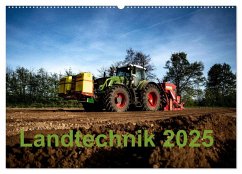 Landtechnik 2025 (Wandkalender 2025 DIN A2 quer), CALVENDO Monatskalender