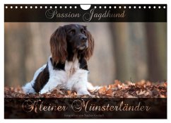 Passion Jagdhund - Kleiner Münsterländer (Wandkalender 2025 DIN A4 quer), CALVENDO Monatskalender