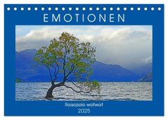 EMOTIONEN Reiseziele weltweit (Tischkalender 2025 DIN A5 quer), CALVENDO Monatskalender