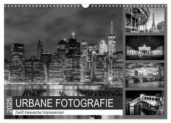 URBANE FOTOGRAFIE Zwölf klassische Impressionen (Wandkalender 2025 DIN A3 quer), CALVENDO Monatskalender