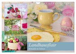 Landhausflair. Romantik im Grünen (Wandkalender 2025 DIN A4 quer), CALVENDO Monatskalender