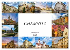 Chemnitz Impressionen (Wandkalender 2025 DIN A3 quer), CALVENDO Monatskalender