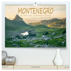 Montenegro - Im Land der schwarzen Berge (hochwertiger Premium Wandkalender 2025 DIN A2 quer), Kunstdruck in Hochglanz - Calvendo;L. Beyer, Stefan