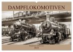 Dampflokomotiven - dampfende Stahlkolosse (Wandkalender 2025 DIN A2 quer), CALVENDO Monatskalender