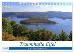 Traumhafte Eifel - In der Rureifel unterwegs (Tischkalender 2025 DIN A5 quer), CALVENDO Monatskalender