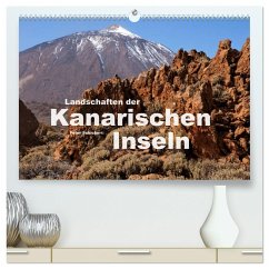 Landschaften der Kanarischen Inseln. (hochwertiger Premium Wandkalender 2025 DIN A2 quer), Kunstdruck in Hochglanz
