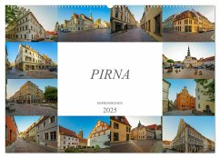 Pirna Impressionen (Wandkalender 2025 DIN A2 quer), CALVENDO Monatskalender