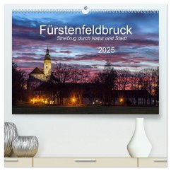 Fürstenfeldbruck - Streifzug durch Natur und Stadt (hochwertiger Premium Wandkalender 2025 DIN A2 quer), Kunstdruck in Hochglanz - Calvendo;Bogumil, Michael