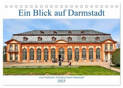 Ein Blick auf Darmstadt vom Frankfurter Taxifahrer Petrus Bodenstaff (Tischkalender 2025 DIN A5 quer), CALVENDO Monatskalender