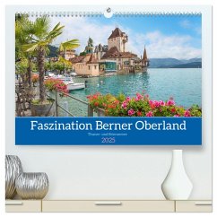 Faszination Berner Oberland 2025 - Thuner- und Brienzersee (hochwertiger Premium Wandkalender 2025 DIN A2 quer), Kunstdruck in Hochglanz