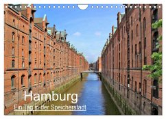 Hamburg - Ein Tag in der Speicherstadt (Wandkalender 2025 DIN A4 quer), CALVENDO Monatskalender - Calvendo;Klatt, Arno
