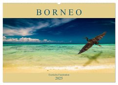 Borneo - Exotische Faszination (Wandkalender 2025 DIN A2 quer), CALVENDO Monatskalender - Calvendo;Wünsche, Arne