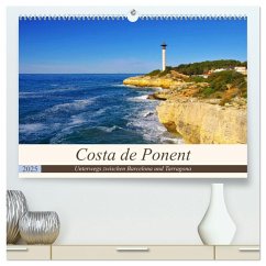 Costa de Ponent - Unterwegs zwischen Barcelona und Tarragona (hochwertiger Premium Wandkalender 2025 DIN A2 quer), Kunstdruck in Hochglanz - Calvendo;LianeM