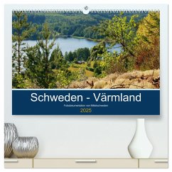 Schweden - Värmland (hochwertiger Premium Wandkalender 2025 DIN A2 quer), Kunstdruck in Hochglanz - Calvendo;Freiberg, Patrick