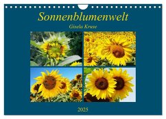 Sonnenblumenwelt (Wandkalender 2025 DIN A4 quer), CALVENDO Monatskalender - Calvendo;Kruse, Gisela