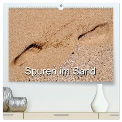 Spuren im Sand (hochwertiger Premium Wandkalender 2025 DIN A2 quer), Kunstdruck in Hochglanz