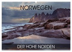 Norwegen - der hohe Norden (Wandkalender 2025 DIN A2 quer), CALVENDO Monatskalender - Calvendo;Thoermer, Val