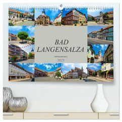 Bad Langensalza Impressionen (hochwertiger Premium Wandkalender 2025 DIN A2 quer), Kunstdruck in Hochglanz