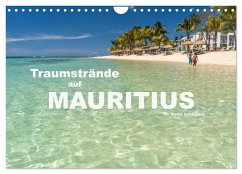 Traumstrände auf Mauritius (Wandkalender 2025 DIN A4 quer), CALVENDO Monatskalender