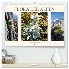 Flora der Alpen (hochwertiger Premium Wandkalender 2025 DIN A2 quer), Kunstdruck in Hochglanz - Calvendo;Schwarzfischer Miriam, Fotografin