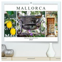 Mallorca - Mallorquinische Impressionen (hochwertiger Premium Wandkalender 2025 DIN A2 quer), Kunstdruck in Hochglanz