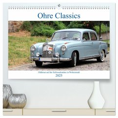 Ohre Classics - Oldtimer auf der Schlossdomäne in Wolmirstedt (hochwertiger Premium Wandkalender 2025 DIN A2 quer), Kunstdruck in Hochglanz