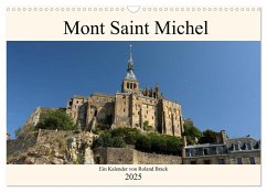 Der Mont Saint Michel (Wandkalender 2025 DIN A3 quer), CALVENDO Monatskalender