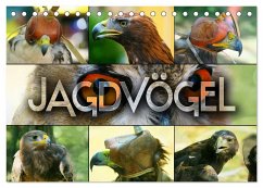 Jagdvögel (Tischkalender 2025 DIN A5 quer), CALVENDO Monatskalender