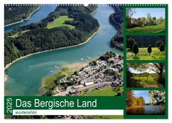 Das Bergische Land - wunderschön (Wandkalender 2025 DIN A2 quer), CALVENDO Monatskalender - Calvendo;Harhaus, Helmut