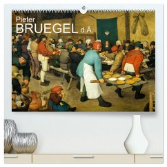 Pieter Bruegel d.Ä. (hochwertiger Premium Wandkalender 2025 DIN A2 quer), Kunstdruck in Hochglanz - Calvendo;Bartek, Alexander