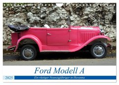 Ford Modell A - Ein rüstiger Neunzigjähriger in Havanna (Wandkalender 2025 DIN A4 quer), CALVENDO Monatskalender
