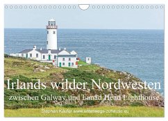 Irlands wilder Nordwesten, zwischen Galway und Fanad Head Lighthouse (Wandkalender 2025 DIN A4 quer), CALVENDO Monatskalender