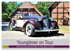 Youngtimer on Tour (Wandkalender 2025 DIN A4 quer), CALVENDO Monatskalender