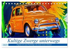 Kultige Zwerge unterwegs (Tischkalender 2025 DIN A5 quer), CALVENDO Monatskalender - Calvendo;Glineur, Jean-Louis