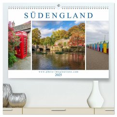 Bezauberndes Südengland (hochwertiger Premium Wandkalender 2025 DIN A2 quer), Kunstdruck in Hochglanz