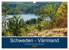 Schweden - Värmland (Wandkalender 2025 DIN A3 quer), CALVENDO Monatskalender - Calvendo;Freiberg, Patrick